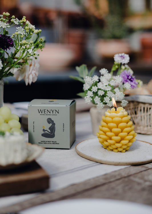 Pinecone Candle