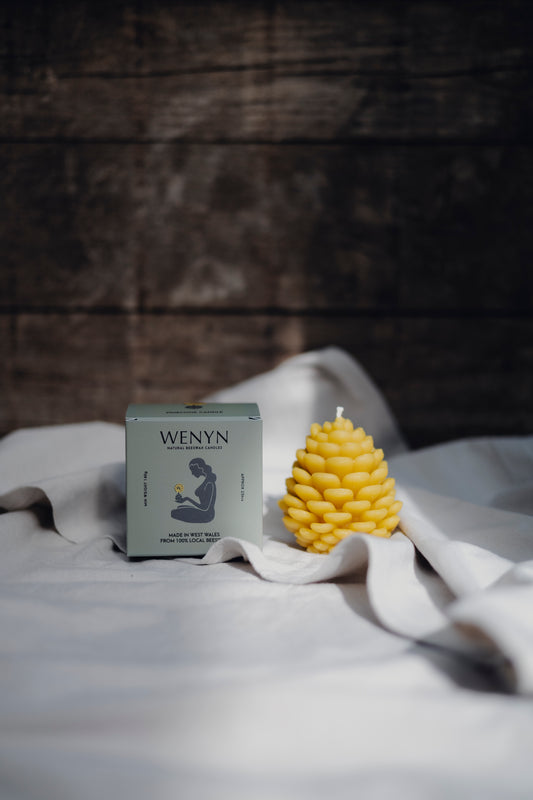 Pinecone Candle